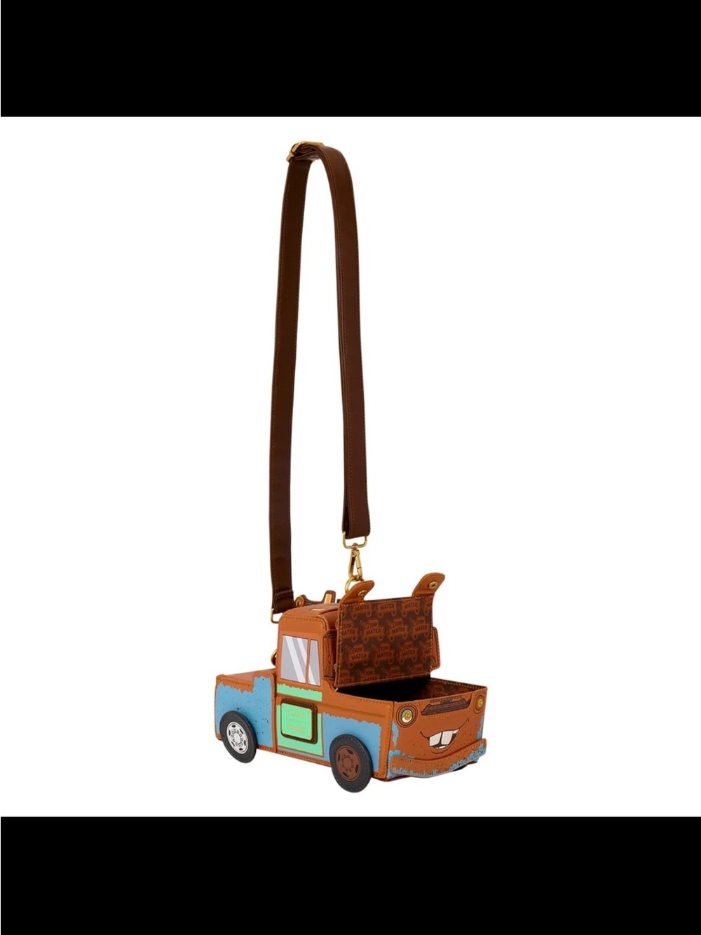 Loungefly Disney Pixar Cars Mater Crossbody Bag Purse - Picture 3 of 4